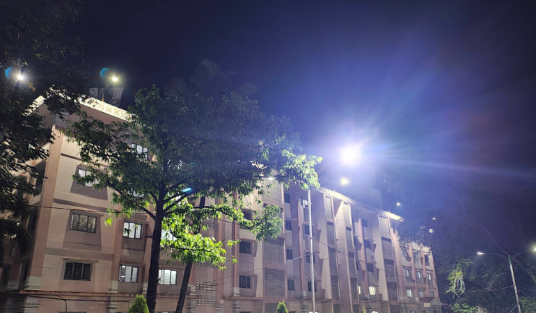 Exterior view of Nandakam Rest House